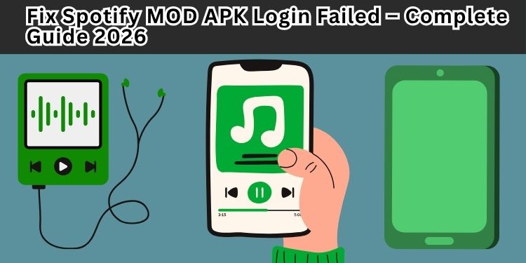 Fix Spotify MOD APK Login Failed – Complete Guide 2026